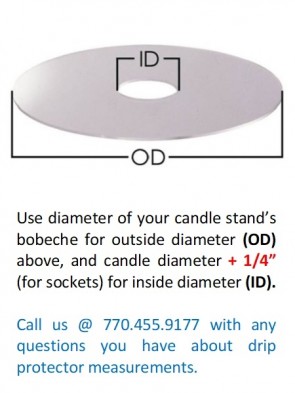 Excelsis Products Clear Acrylic Drip Protector