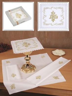 R.J. Toomey 100% Cotton IHS Four-Piece Linen Set