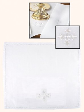 R.J. Toomey 100% Linen Fleur-de-Lis Corporal - Pack of 3