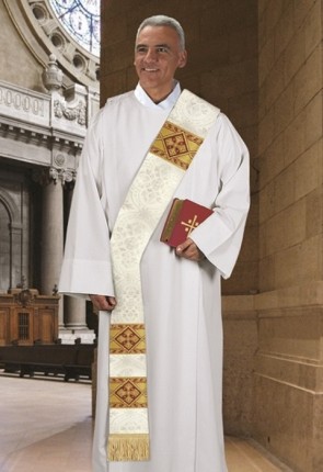 R.J. Toomey Avignon Collection Ivory Deacon Stole