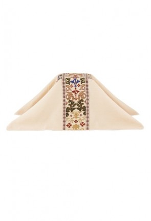 R.J. Toomey Coronation Collection Ivory, 26"W X 26"L Urn Pall