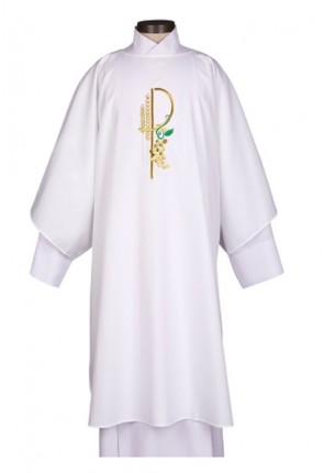 R.J. Toomey Eucharistic Collection White Dalmatic with Inner Stole
