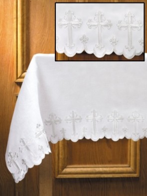 R.J. Toomey Fleur-de-Lis Cross Two-Sided Altar Frontal