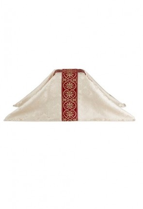 R.J. Toomey Monreale Collection Ivory, 25"W X 25"L Urn Pall