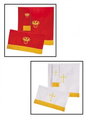 R.J. Toomey Reversible Red/White Three-Piece Parament Set