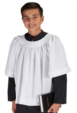R.J. Toomey 3/4 Sleeve Traditional Server Surplice
