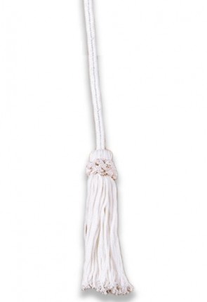 R.J. Toomey White 158"L Jerusalem Rayon Cincture