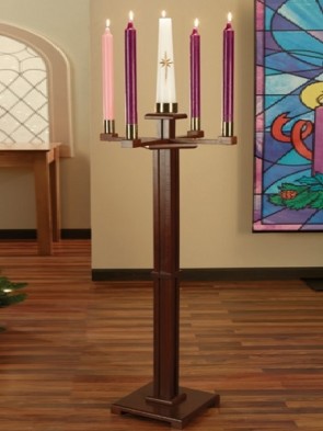 Robert Smith 49-1/2"H Advent Floor Wreath