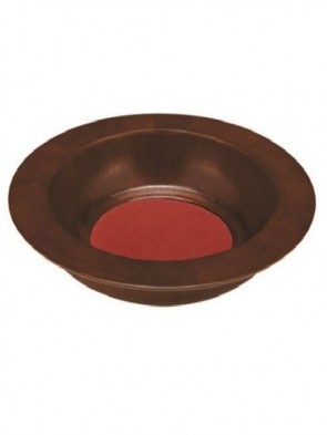 Sudbury Brass 12"D Maple Offering Plate