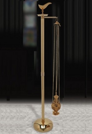 Sudbury Brass 50"H Censer Stand