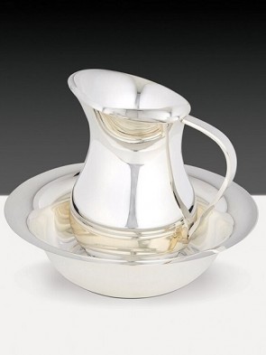 Sudbury Brass Baptismal Bowl and Ewer Set