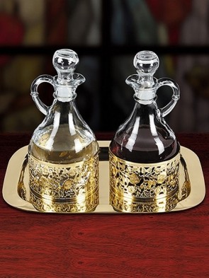 Sudbury Brass Tray for Cruet Set