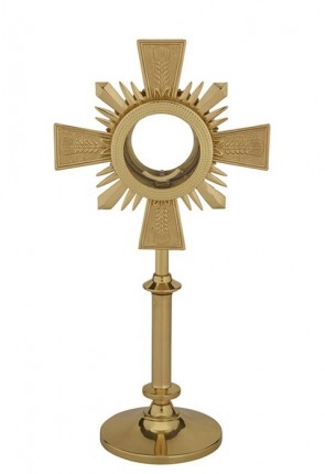 Sudbury Brass Cross and Rays Monstrance