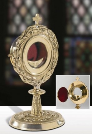 Sudbury Brass Ornate Cross Monstrance