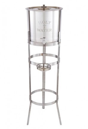 Sudbury Brass Holy Water Receptacle Stand