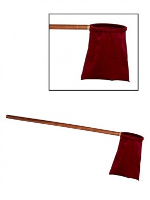 Sudbury Brass Offering Bag with 30"L Handle