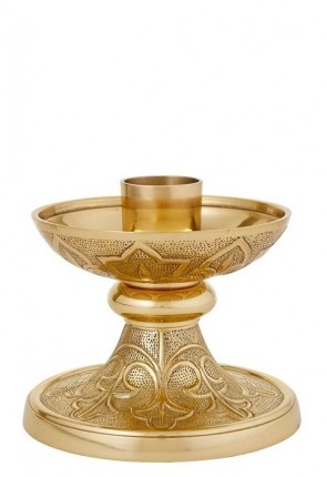 Sudbury Brass Siena Series 4-3/4"H Candlestick