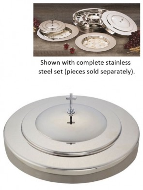 Sudbury Brass Stainless Steel Communion Tray Cover
