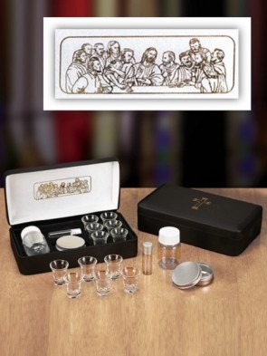 Sudbury Brass The Last Supper Portable Communion Set