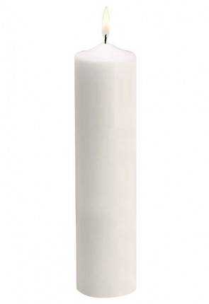 Will & Baumer 3"D Plain Christ Candle
