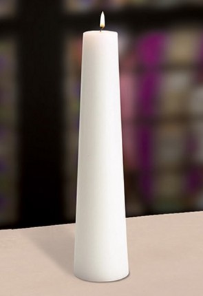 Will & Baumer 3"D Plain Christ Candle