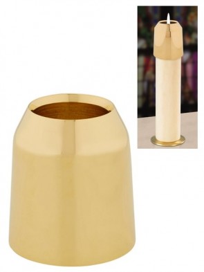 Will & Baumer Brass Candle Follower