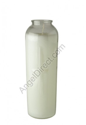 Will & Baumer 7-Day Sanctolite Glass Candle for Outdoor Use - Case of 12 Candles