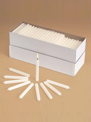 Will & Baumer No. 2 5-3/4"H Polar-Brand Parishioner Candles - Carton Of 250
