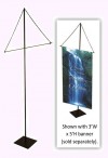 Celebration Banners 8'H Banner Stand for Pole Hem Banners