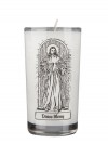 Dadant Candle Divine Mercy 72-Hour Glass Prayer Candle - Case of 12 Candles