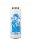 Dadant Candle Our Lady of Perpetual Help 6-Day, Glass Devotional Candle - Case of 12 Candles