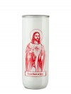 Dadant Candle Sacred Heart of Jesus Glass Globe - Case of 12 Globes