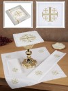 R.J. Toomey 100% Cotton Jerusalem Cross Four-Piece Linen Set