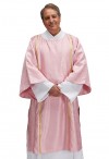 R.J. Toomey Classic Jacquard Collection Rose Dalmatic with Inner Stole