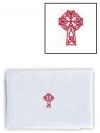 R.J. Toomey Cotton/Linen Celtic Cross Purificator - Pack of 3