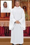 R.J. Toomey Hooded Monastic Alb