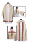 R.J. Toomey Monreale Collection Ivory Cope And Humeral Veil Set