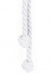 R.J. Toomey White 144"L Benedictine Cotton Cincture
