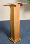 Robert Smith 43"H Maple Square-Base Lectern