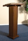 Robert Smith 43"H Maple Square-Base Lectern