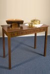 Robert Smith 48"W Engraved Maple Communion Table