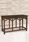 Robert Smith 54"W Engraved Maple Communion Table