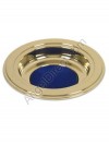 Sudbury Brass 12"D Brass Tone Offering Plate
