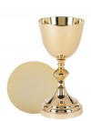 Sudbury Brass Classic Chapel Chalice and Paten Set