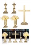 Sudbury Brass Altar Set