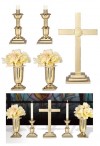 Sudbury Brass Altar Set