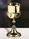 Sudbury Brass Embossed Grape Common Cup