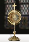 Sudbury Brass Ornate Cross Monstrance