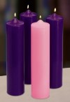Will & Baumer 3"D Paraffin-Based Advent Candle Set