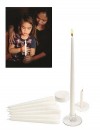 Will & Baumer 4-1/4"H Candlelight Service Set - 240 Parishioners